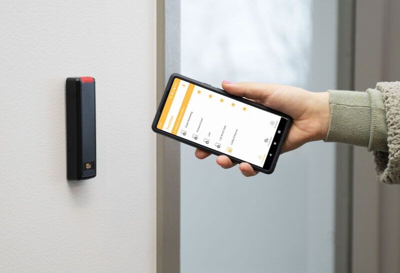 access control systems, use your phone to access building